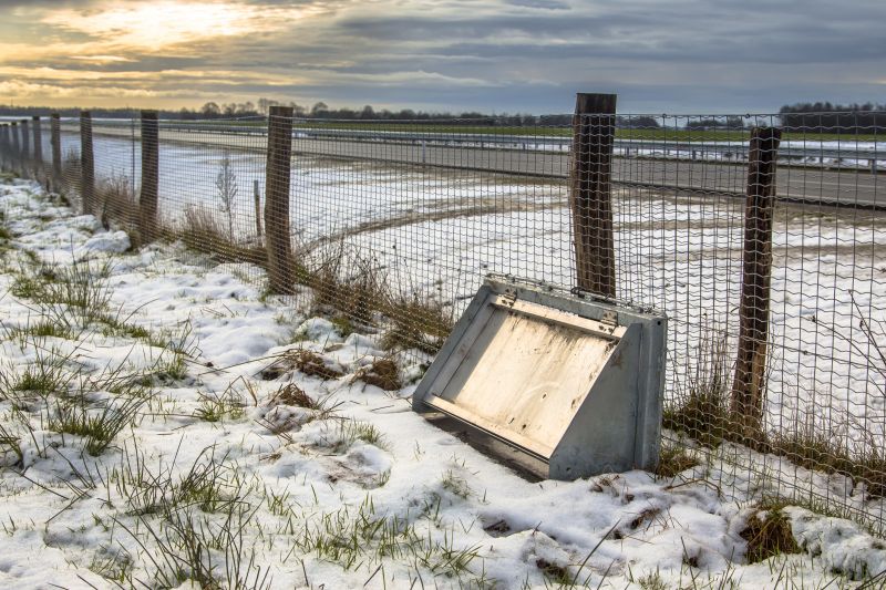 Fence Installation in Winter